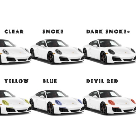 F�rigskuren skyddsfilm lyktor ALLA modeller