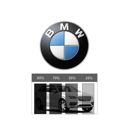 F�rdigskuren Avtagbar Solfilm - BMW