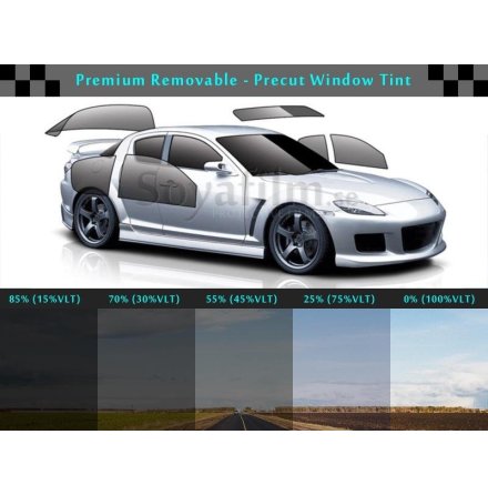 Solfilm (Avtagbar) till 2 framd�rrar 70%