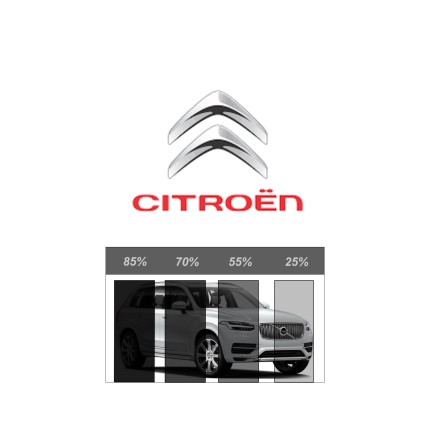 F�rdigskuren Avtagbar Solfilm - CITROEN