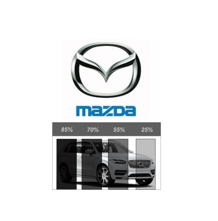 F�rdigskuren Avtagbar Solfilm - MAZDA