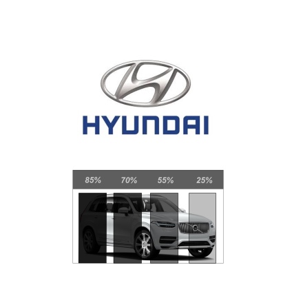 F�rdigskuren Avtagbar Solfilm - HYUNDAI