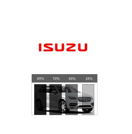 F�rdigskuren Avtagbar Solfilm - ISUZU