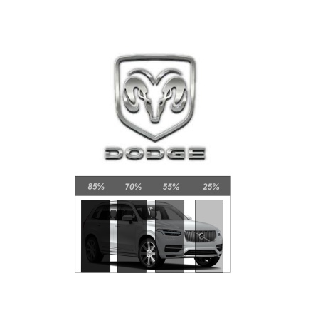 F�rdigskuren Avtagbar Solfilm - DODGE