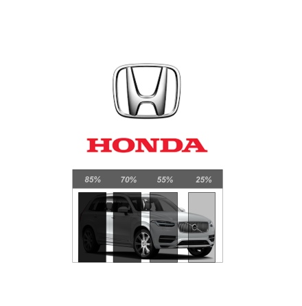 F�rdigskuren Avtagbar Solfilm - HONDA